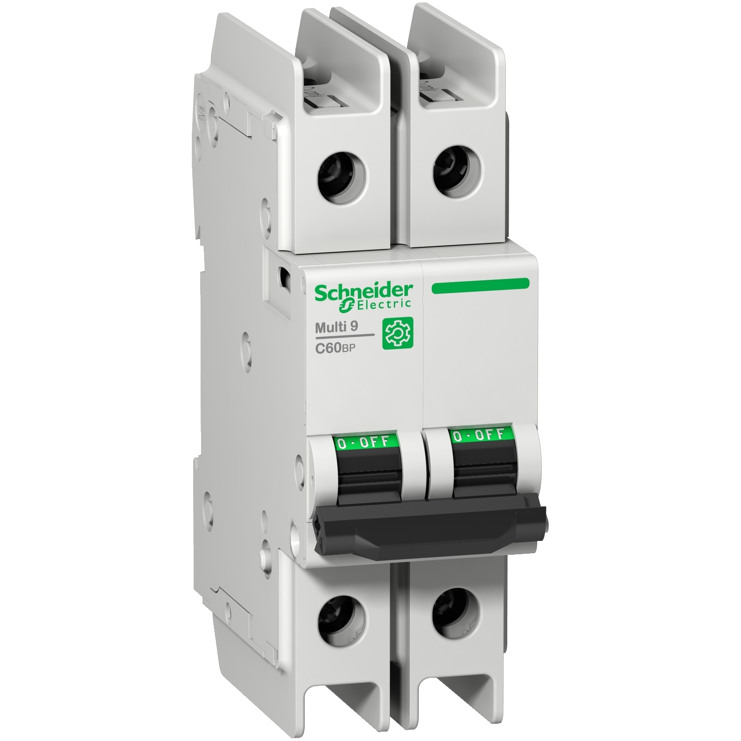 Schneider Electric Thermal Magnetic Circuit Breaker; 2-Pole; 3A; 480Y/277VAC/60VDC; Lever; Box Lug Terminal; D Trip Curve; UL 489
